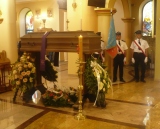 Msza św. żałobna w Kocudzy